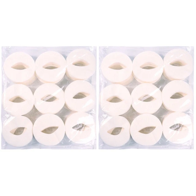 1800 piezas máscara para ojos desechable papel hágalo usted mismo spa cuidado de la piel algodón