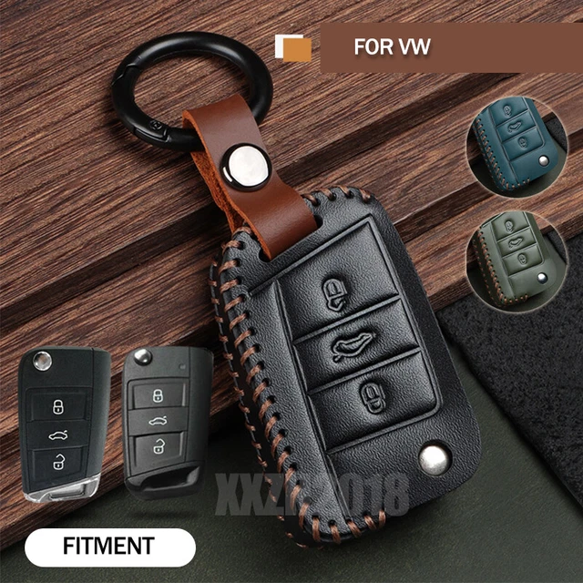 Genuine Leather Key Fob Case Cover For Mazda Ghana