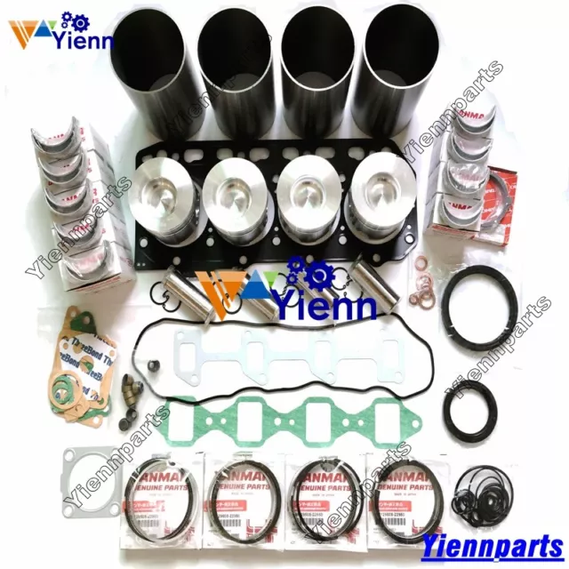 4TNV86CT Overhaul Rebuild Kit For Yanmar Engine John Deere 4052 Tractor 8000S 4TNV86CT Overhaul Rebuild Kit For Yanmar Engine John Deere 4052 Tractor 8000S
