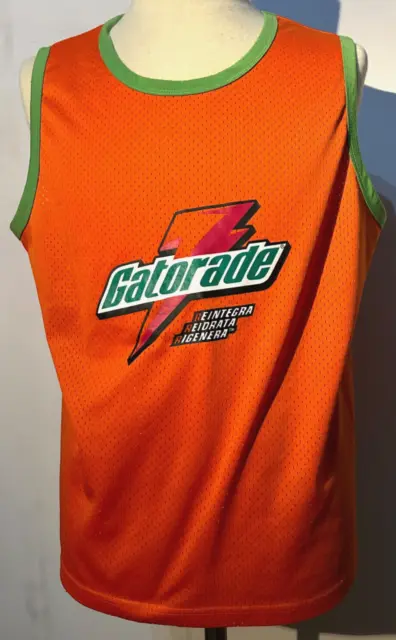 Maglia Canotta Jersey Allenamento Basket Gatorade Basketball Shirt Large Jordan