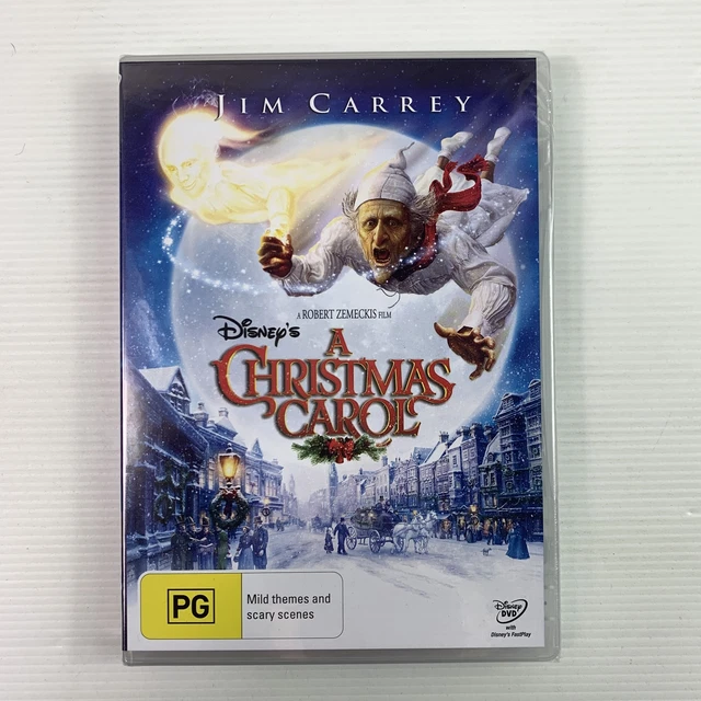 A CHRISTMAS CAROL Jim Carrey Disney DVD R4 NEW SEALED Classic EUR 8,88
