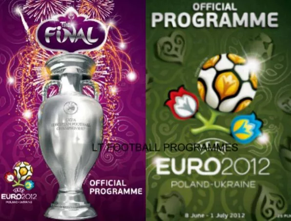 * EURO 2012 FINAL SPAIN v ITALY & TOURNAMENT PROGRAMMES *