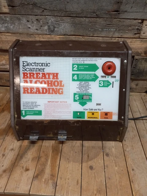 Electronic Scanner Breath Alcohol Alert Breathalyzer Vending Machine