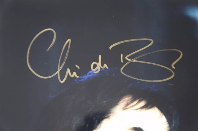 CHRIS DE BURGH original hand signed photo 11.8 x 8 inches by Mel Longhurst 3