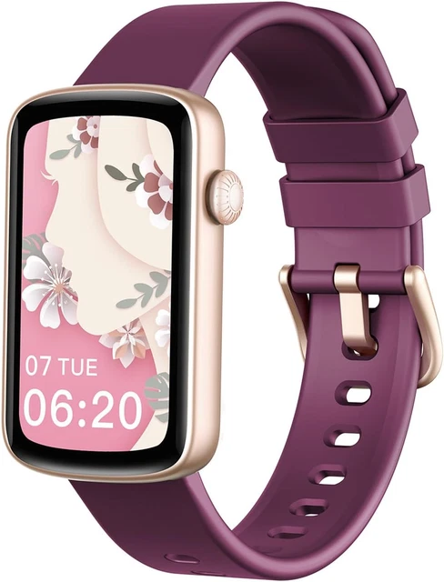 SHANG WING Montre Connectée Femme Montre Sport Bracelet Connecté Podometre Cardi