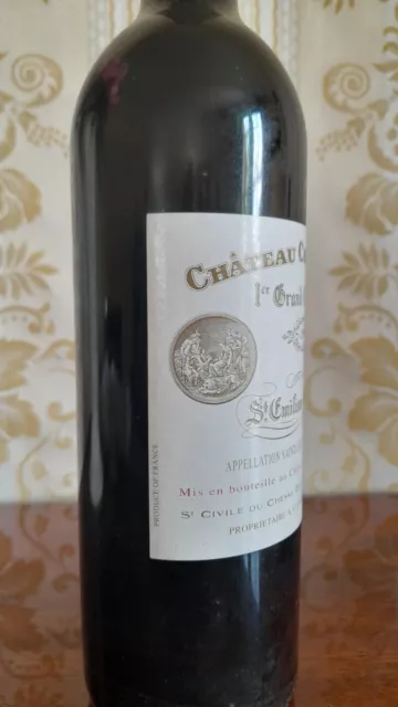 CHATEAU CHEVAL BLANC 1996 - Grand Cru Classé A - St Emilion - Très Bon Etat 3