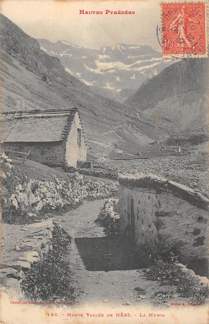 Cpa 65 Haute Vallee De Heas La Munia