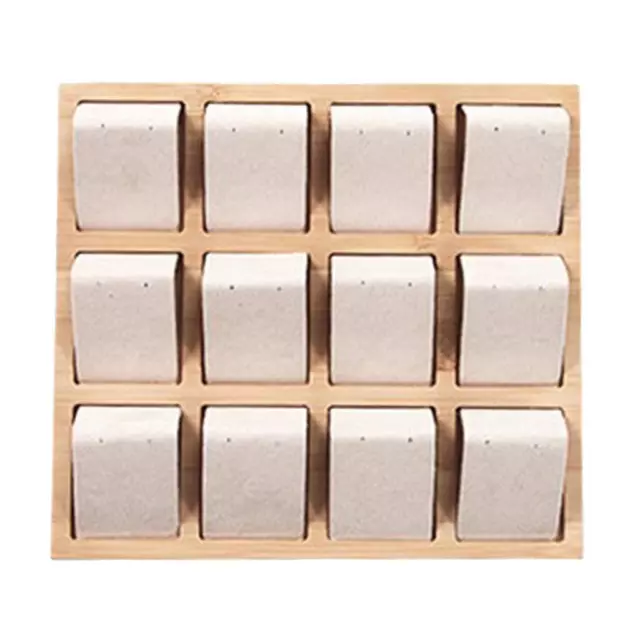 12-Pair Earrings Card Holder Tray