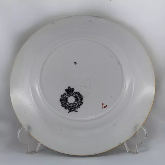 ⚜PINDER BOURNE & CO Antiguo Plato Porcelana Royal Doulton  c.1870 Inglaterra⚜ 2