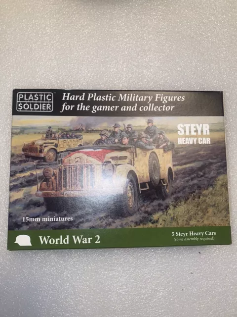 German Steyr Heavy Car - Plastic Soldier Company WW2 WW2V15037