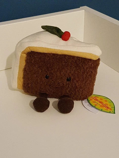 Jellycat ぬいぐるみ Slice of Christmas Cake Jellycat Amuseable