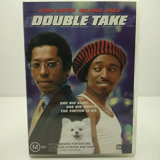 DOUBLE TAKE DVD Region 4 PAL Eddie Griffin Orlando Jones M15+ Movie $8.00 -  PicClick AU