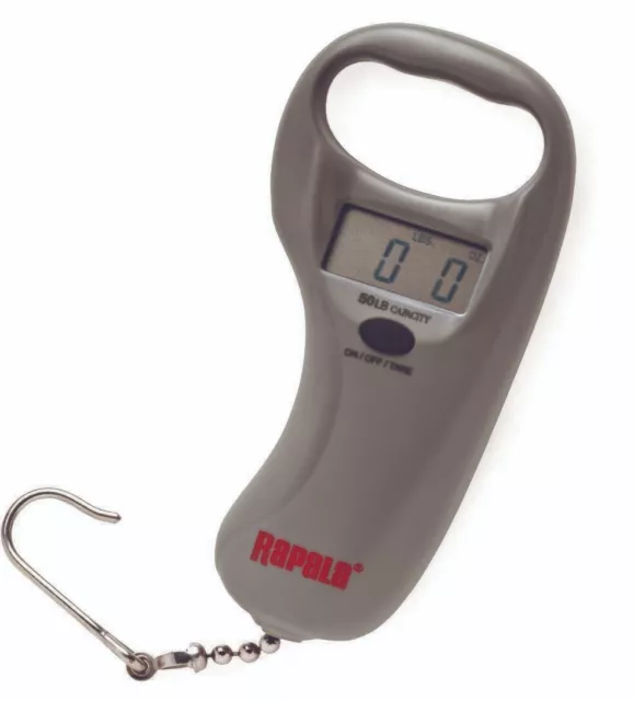 Rapala 25kg/50lb Digital Scale, Fishing Accessories