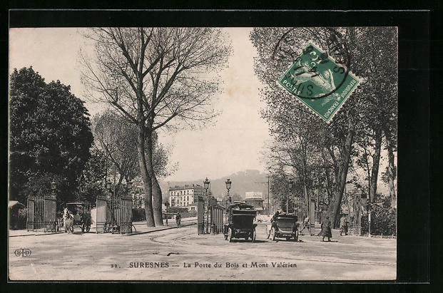CPA Suresnes, La Porte du Bois and Mont Valérien