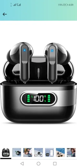 Ear Buds Wireless Earbuds, Bluetooth 5.3 Headphones, Wireless Headphones In Ear