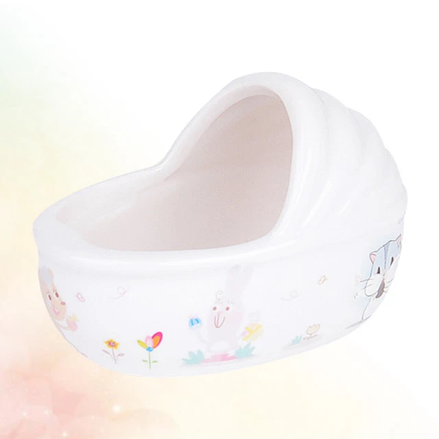 1pc Badewanne Hamster Sand Guinea Pig Hideout Kleine Pet Badewanne