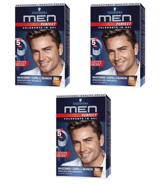 Men Perfect Haarfarbe Nr. 80 - Naturalschwarzes Haar Gel Ohne Ammoniak