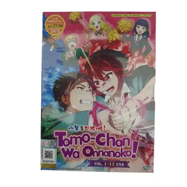 ANIME DVD~ENGLISH DUBBED~Tomo-chan Wa Onnanoko!(1-13End)All region+FREE GIFT