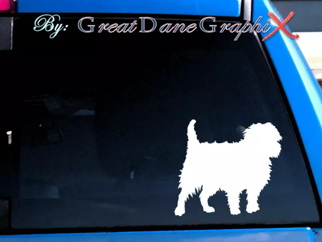 Affenpinscher - Vinyl Decal Sticker -Color Choice -HIGH QUALITY