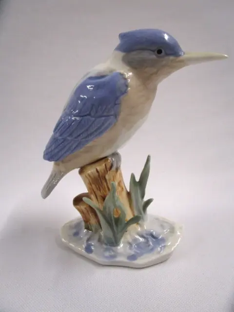 China Porcelain Kingfisher Bid Ornament  16 cms tall