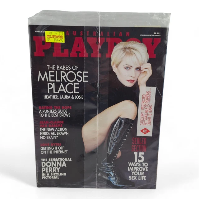 AUSTRALIAN PLAYBOY MAGAZINE March 1995 Babes of Milrose Place - NEW