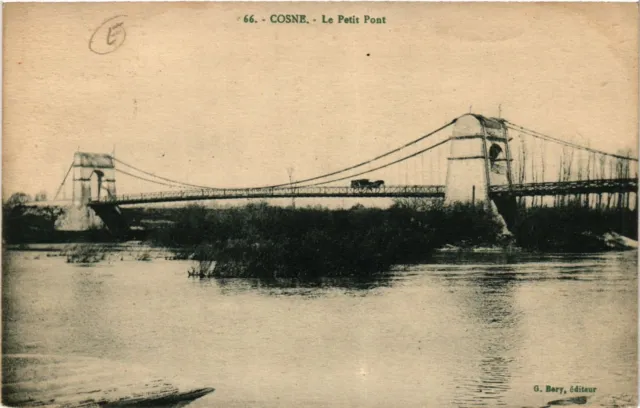 CPA COSNE - Le Petit Pont (421017)