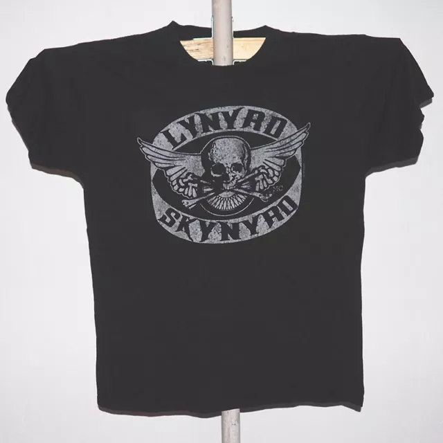 Lynyrd Skynyrd logo T-Shirt-L Vintage 2009, Deep Purple, Kansas, Motorhead