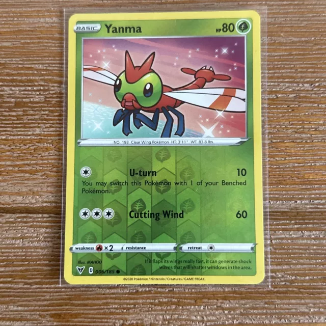 Yanma 6/114 - Common Reverse Holo XY Steam Siege Pokemon Card - NM