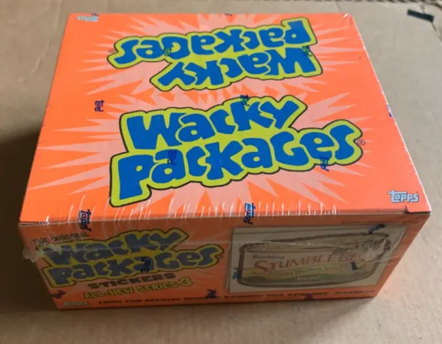 2006 Wacky Packages All-New Series 3 ANS3 Sealed Box 36 packs magnets/foils