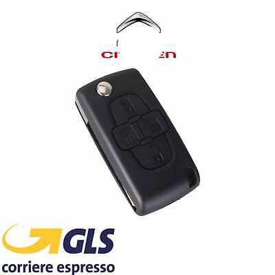 C4 COVER GUSCIO CHIAVE PER CITROEN C1 C2 C3 C4 C5 TELECOMANDO 2 TASTI vano batter** 