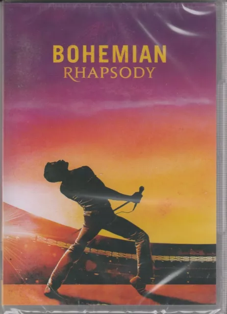 DVD BOHEMIAN RHAPSODY Queen et Freddie Mercury Rami Malek neuf scellé 2018