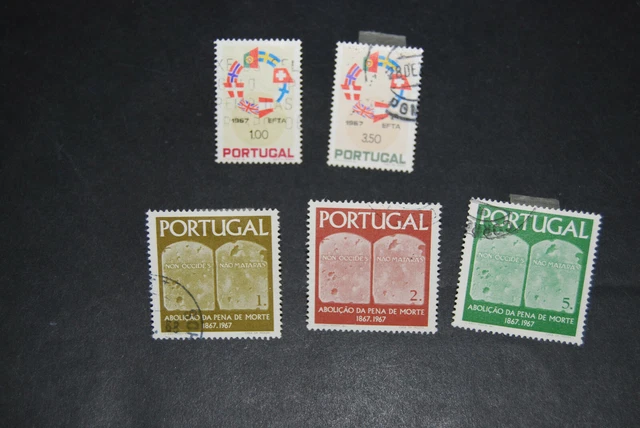 Portugal: Lot 180 -Gestempelt Mit Falz-