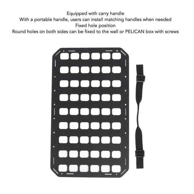 Pannello Molle In Materiale PP Per Custodia1650 Uso Versatile Con Fori Di