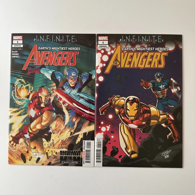 Marvel Avengers Annual #1 Cover A & Ron Lim Variant NM Key 1st Multitude 2021