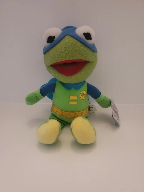 muppet babies kermit the frog plush stuffed frog jim Henson with tag