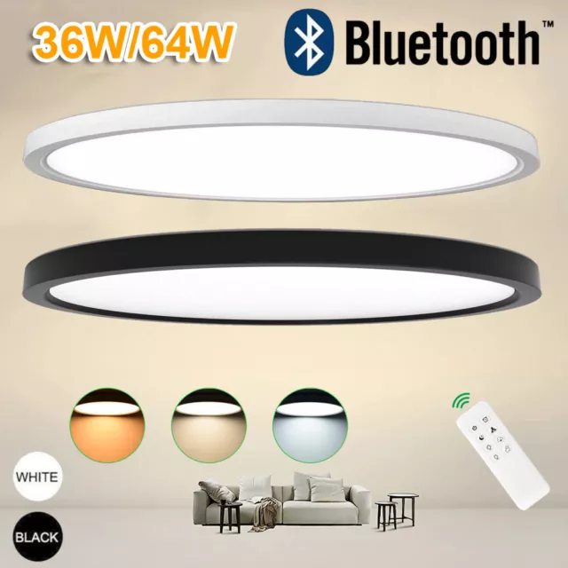 36/64W Deckenleuchte LED Deckenlampe Flurlampe Schlafzimmer Badezimmer-Lampe Neu