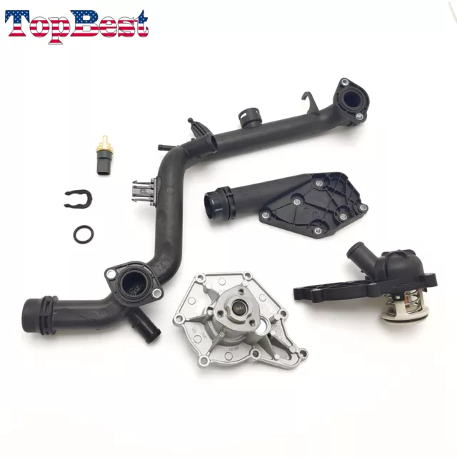 06E121018G 06E121161T Cooling System Kit for Audi A4 Quattro A5 Quattro Q5 3.2L