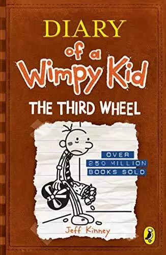 Diary of a Wimpy Kid: The Third Wheel (Book 7) by Kinney, Jeff Book The Cheap