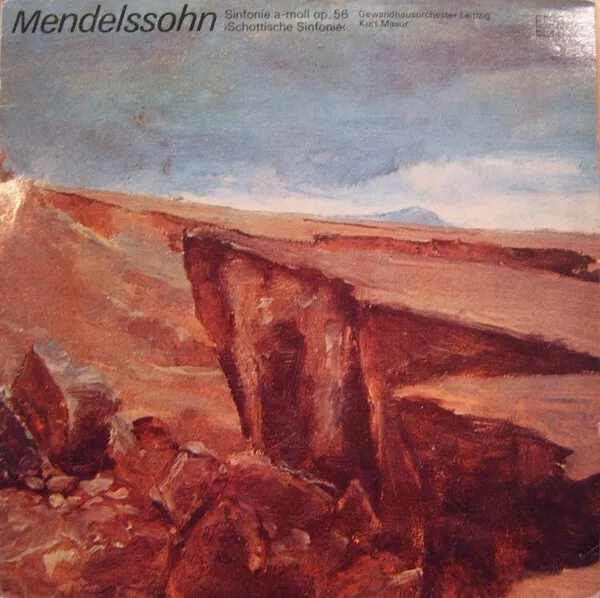 Mendelssohn* - Gewandhausorchester Leipzi LP Album Bla Vinyl Scha