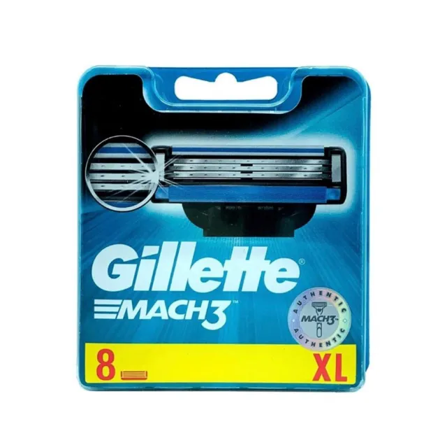 8 Gillette MACH3 Rasierklingen Original /Nicht In OVP/Lieferung Im Blister