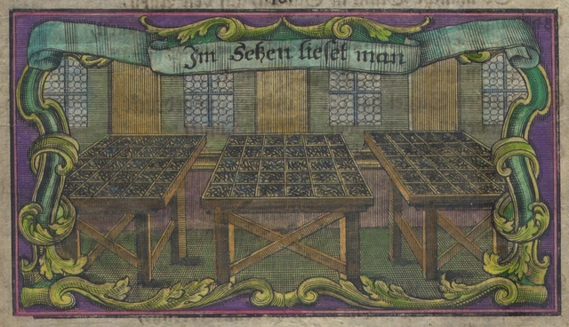 90 Rosso-48- MISTERI MAGIA SIMBOLI SEGNI EMBLEMI Bibbia Arndts Christenthum 1735