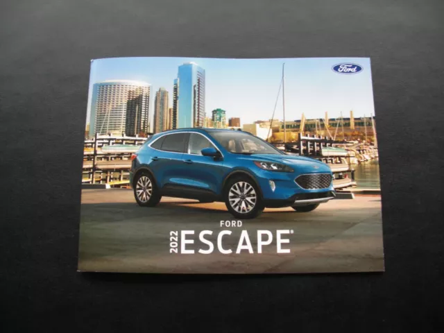 2022 Ford Escape Sel Titanium Ecoboost Dealer Brochure Free S/H