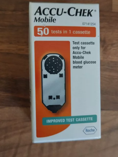 Accu-Chek Mobile Cassette - Brand New 50 tests in 1 Cassette