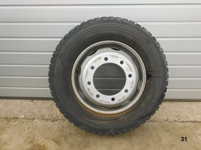 Rad Reifen LKW-Reifen Komplettrad Michelin XDE2+ 245/70R19.5 136/134M (31)