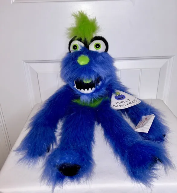 The Puppet Company Blue Monster Hand Puppet