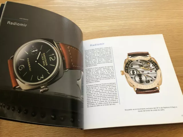 Livre Panerai - Collection Du Montres 2006 - Watches Accessoire Élégant -