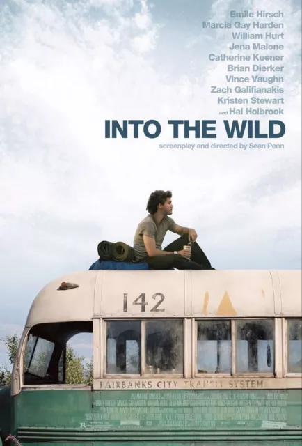 INTO THE WILD MOVIE POSTER 1 Sided ORIGINAL Mini Sheet 11x17 EMILE HIRSCH