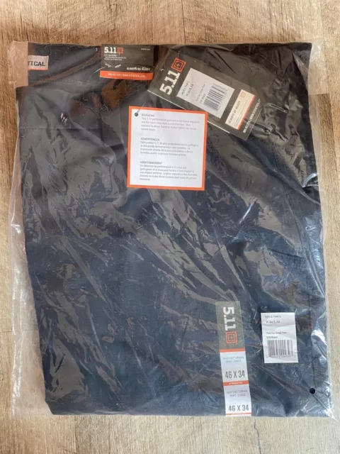511 TACTICAL Fast-Tac Urban Pants Large 74461L Black - 52 x 30 - New NWT