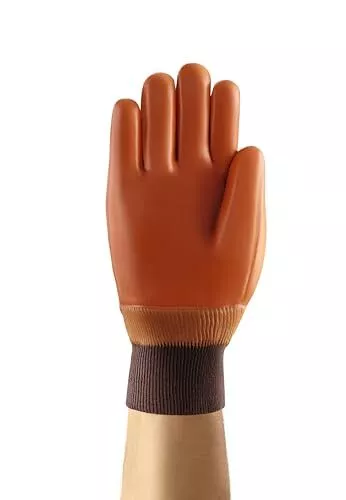 (TG. 10 (XL)) Ansell Winter Monkey Grip 23-191 Guanti da Lavoro, Rivestimento PV 3