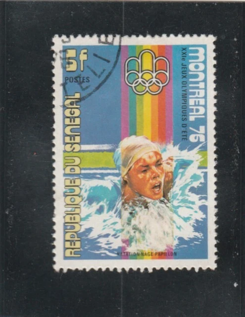 Fiche PTT Timbres - Cérémonie Ouverture Jeux Olympiques Montréal 1976 N°2079